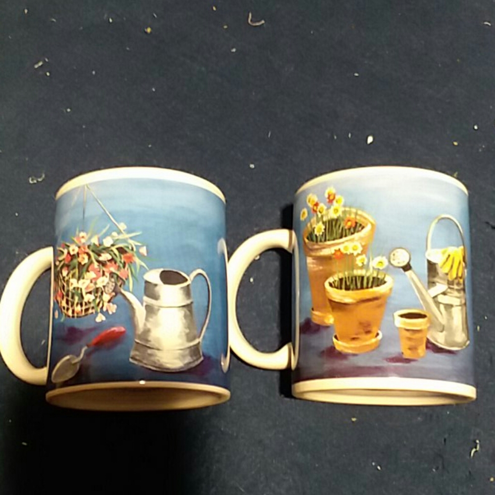 Garden Coffee Cups
